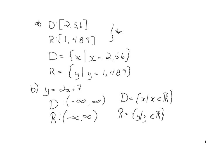 Quiz 2 relations and functions