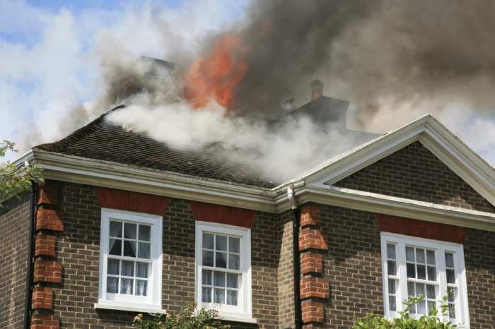 Attic fires should generally be treated as