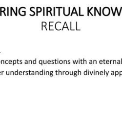 Seek further understanding through divinely appointed sources