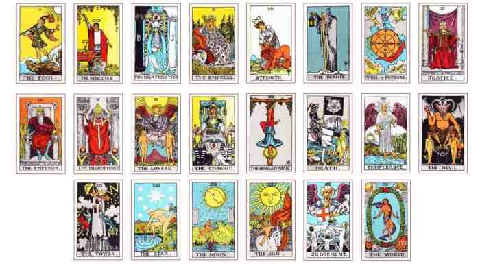 Celestial tarot cards instructions 78 cards