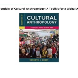 Cultural anthropology a toolkit for a global age pdf