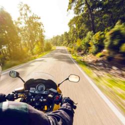 A. what hazards might a motorcyclist encounter