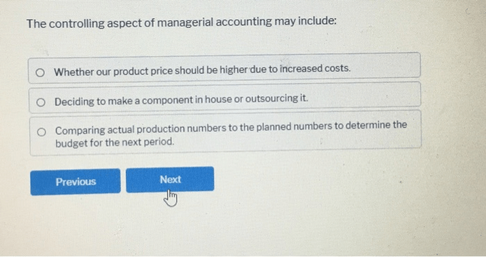 Which of the following statements is true about managerial accounting