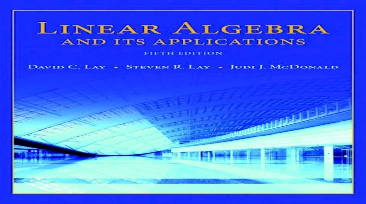 Linear algebra and its applications 3rd edition